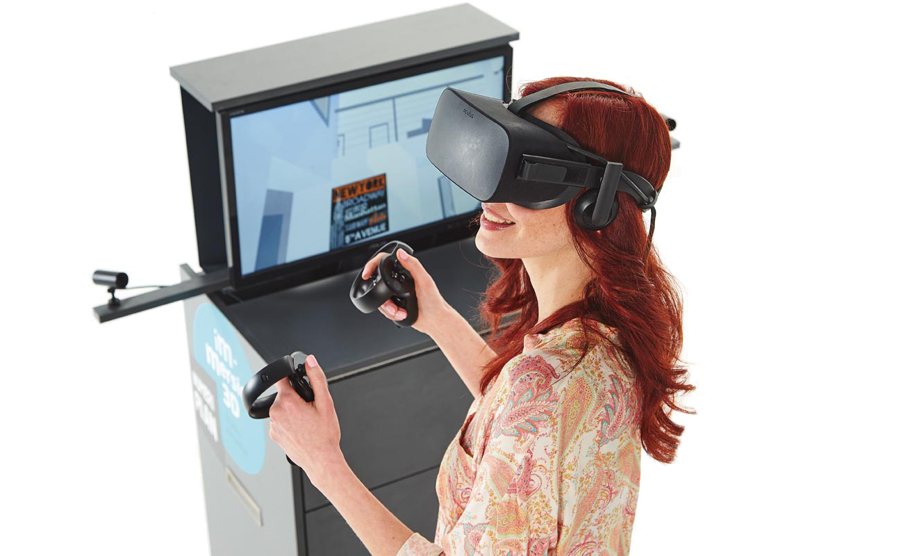 Visite immobilière grâce au casque de réalité virtuelle